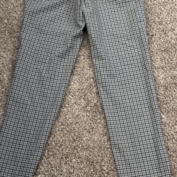 Bar III Men's Gray Plaid Dress Pants - Picture 7 of 9